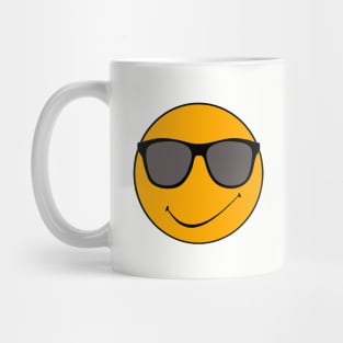 Cool Smiley Face Coffee is Cool Mug